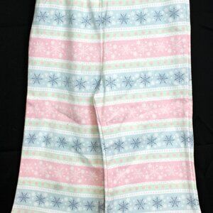 2007 Gymboree Baby Snow Princess 12 18 M Pink Leggings Pants Snowflakes